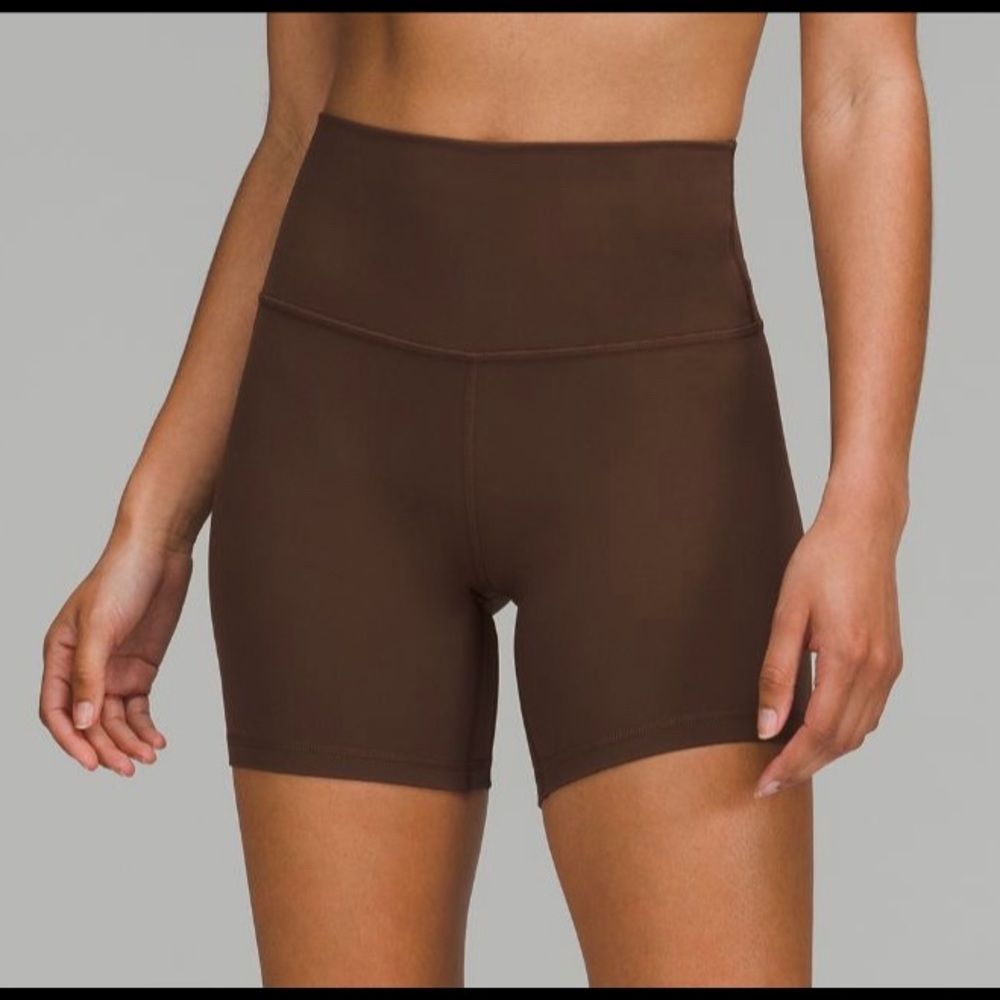 🍋NWT Lululemon Align HR Short 6” Java Brown